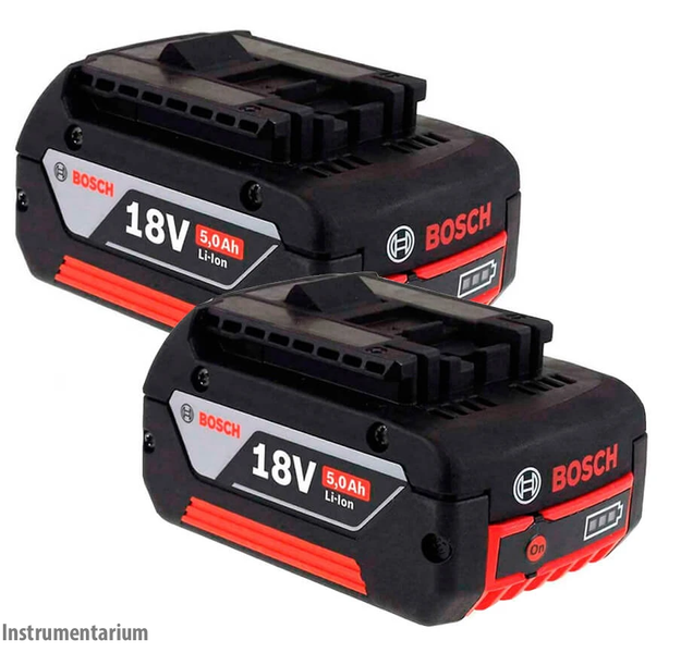 Набор инструментов Bosch Professional перфоратор GBH 180-LI + GSR 18V-50 + GWS 180-LI : с АКБ 2шт 18V 5.0Ah 0615990M32 фото