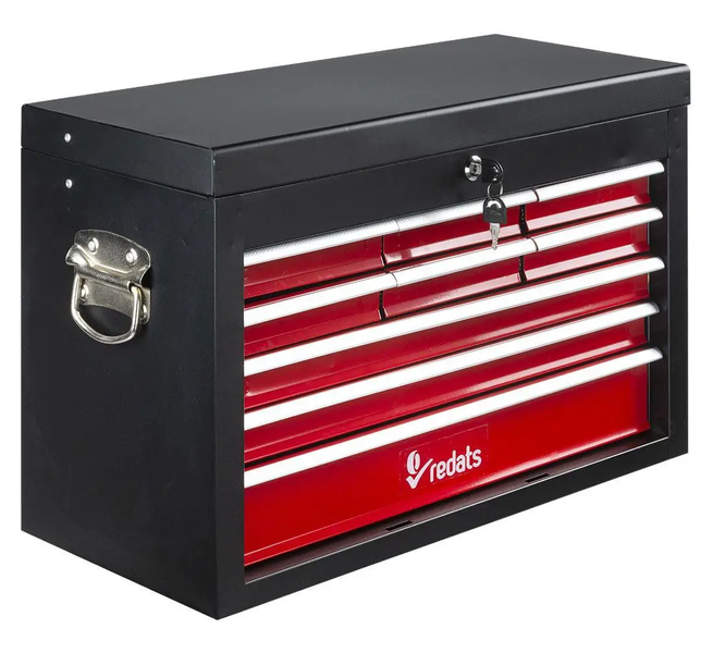 Двухуровневая модульная тележка REDATS COMPACT BLACK (30-07-58) без инструмента 30-07-58 фото