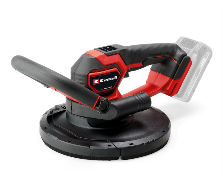 Мощная аккумуляторная шлифмашина для стен бесщеточная Einhell TP-DWS 18/225 Li BL Solo: без АКБ, &Oslash; 225 мм 4259995 фото