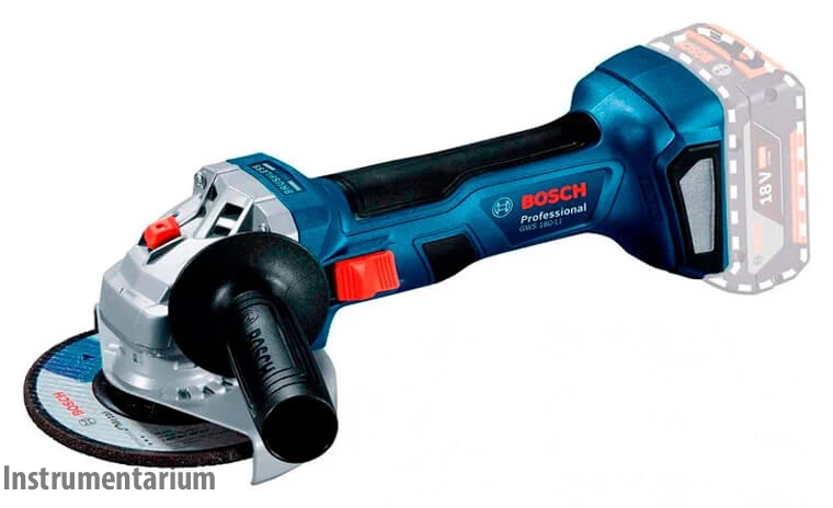Набор инструментов Bosch Professional перфоратор GBH 180-LI + GSR 18V-50 + GWS 180-LI : с АКБ 2шт 18V 5.0Ah 0615990M32 фото