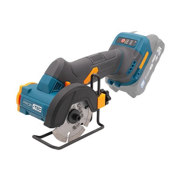 Акумуляторна універсальна дискова пила PROFI-TEC PWS390 UltraCore (1&times;Акум. (2.5 Аг), зарядне) 007952 фото