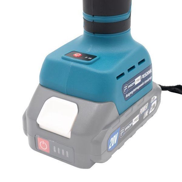 Аккумуляторный секатор PROFI-TEC PES20BL POWERLine: с АКБ 2шт-20V 2.0 Аh+ЗУ, диаметр реза 30/45 мм 005694 фото