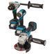 Професійний набір інструментів Makita DLX3155TJ (DDF486, DTD153, DGA504) : дриль-шуруповерт, ударний гвинтоверт,болгарка DLX3155TJ фото 1