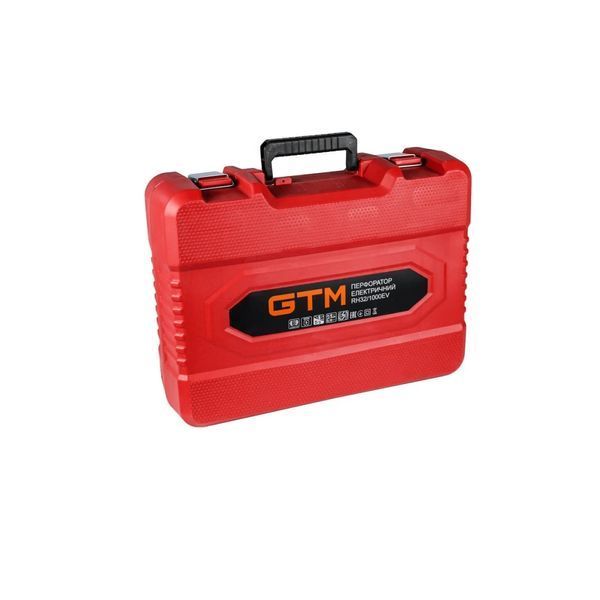 Профессиональный ударный электрический прямой перфоратор GTM RH32/1000EV: 1050 Вт, 5 Дж, SDS-plus 2565 фото