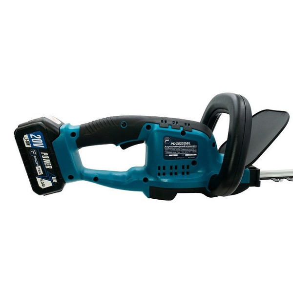 Аккумуляторные ножницы-кусторез PROFI-TEC PDG5220BL POWERLine: с АКБ 2шт-20V 4.0 Ah, длина лезвия 52см 006397 фото