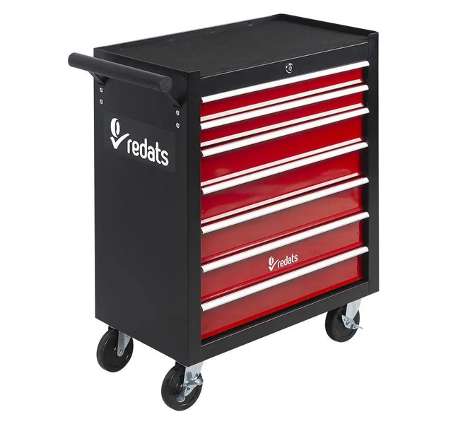 Візок для інструменту 7 шухляд на СТО REDATS COMPACT Black 07-05-55 фото