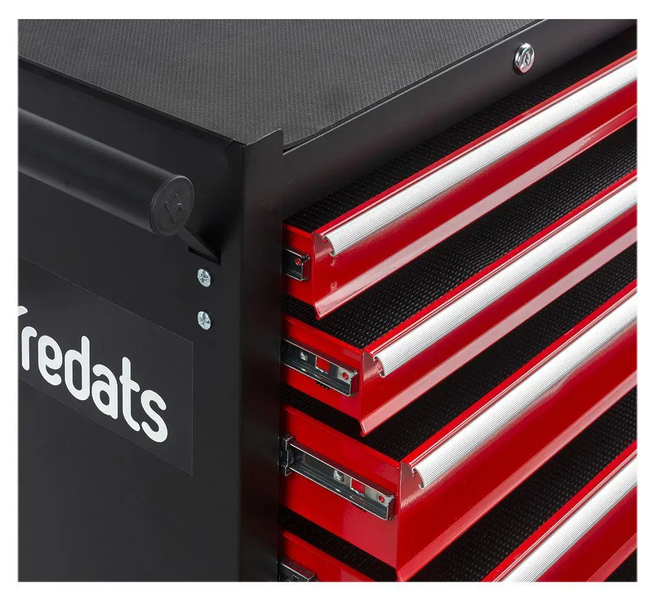 Візок для інструменту 7 шухляд на СТО REDATS COMPACT Black 07-05-55 фото