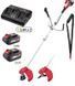Акумуляторний безщітковий тример WORCRAFT CGT-S40LiBH ( З АКБ 2 шт х 4AH та ЗП 2х дін) 13143++ фото 1