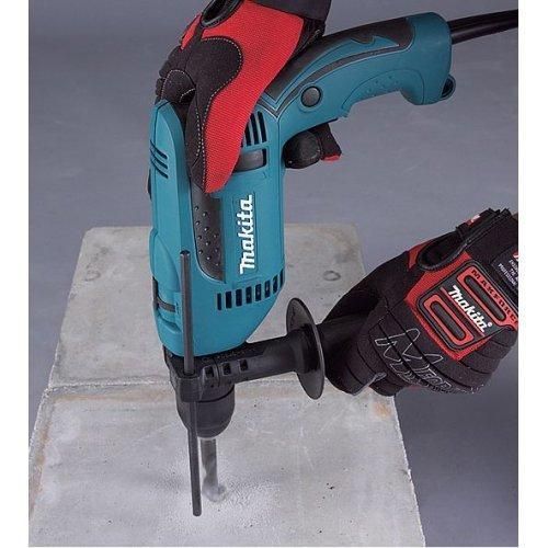 Профессиональная дрель электрическая ударная (электродриль) MAKITA HP1641K: 680 Вт, 1.5-13мм сверло HP1641K фото