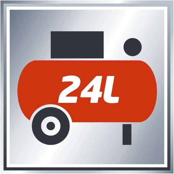 Масляный компрессор,воздушный 24л 1,5кВт 8бар Einhell TC-AC 190/24/8 (4007325) 4007325 фото