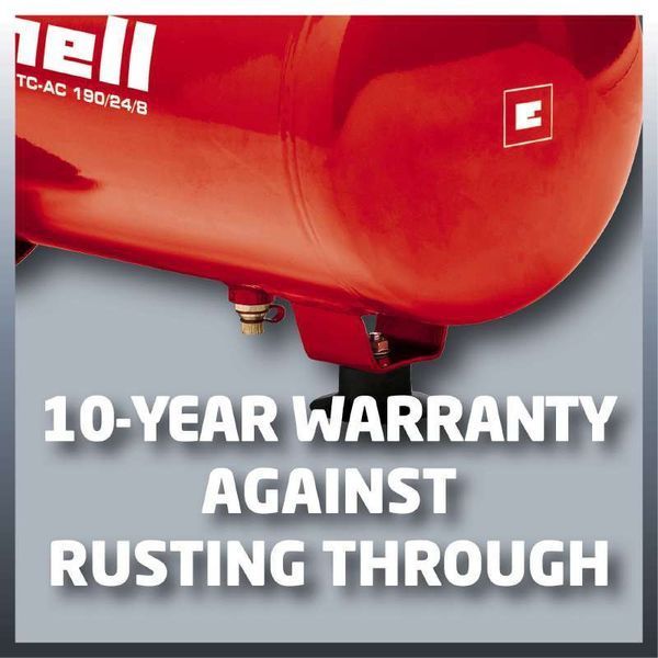 Масляный компрессор,воздушный 24л 1,5кВт 8бар Einhell TC-AC 190/24/8 (4007325) 4007325 фото