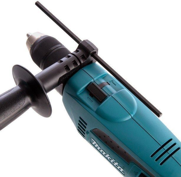 Профессиональная дрель электрическая ударная (электродриль) MAKITA HP1641K: 680 Вт, 1.5-13мм сверло HP1641K фото