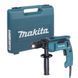 Профессиональная дрель электрическая ударная (электродриль) MAKITA HP1641K: 680 Вт, 1.5-13мм сверло HP1641K фото 1