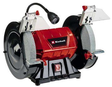 Точило Einhell TC-BG 200 L (4412633) с LED подсветкой: 400/185Вт, 2980 об./мин. 4412633 фото