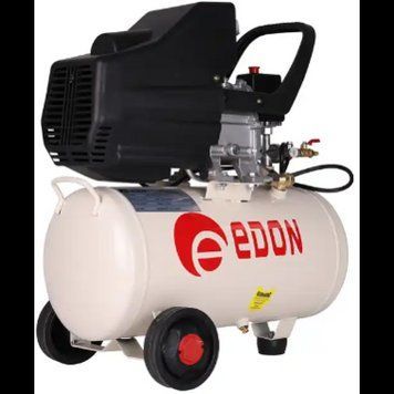 Мощный воздушный компрессор EDON AC 800-WP25L: 800 Вт, 200 л/мин, объем ресивера 25 л AC 800-WP25L фото
