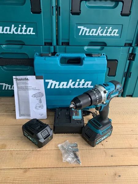 Аккумуляторная дрель-шуруповерт Makita DDF 484 RFE; Li-ion 18 В / 3 АЧ DDF484RFE фото