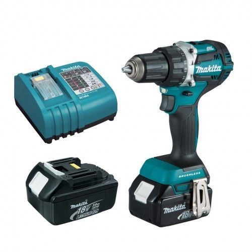 Аккумуляторная дрель-шуруповерт Makita DDF 484 RFE; Li-ion 18 В / 3 АЧ DDF484RFE фото