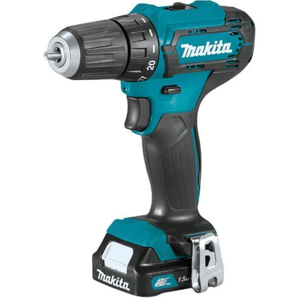 Шуруповерт аккумуляторный MAKITA DF333DWYE (2акум.12В 1.5Аг слайдер/зарядный/кейс) DF333DWYE фото