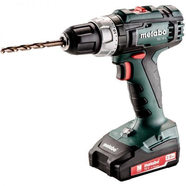 Акумуляторний шуруповерт Metabo BS 18 L 2х2.0 Ач (602321500) 602321500 фото