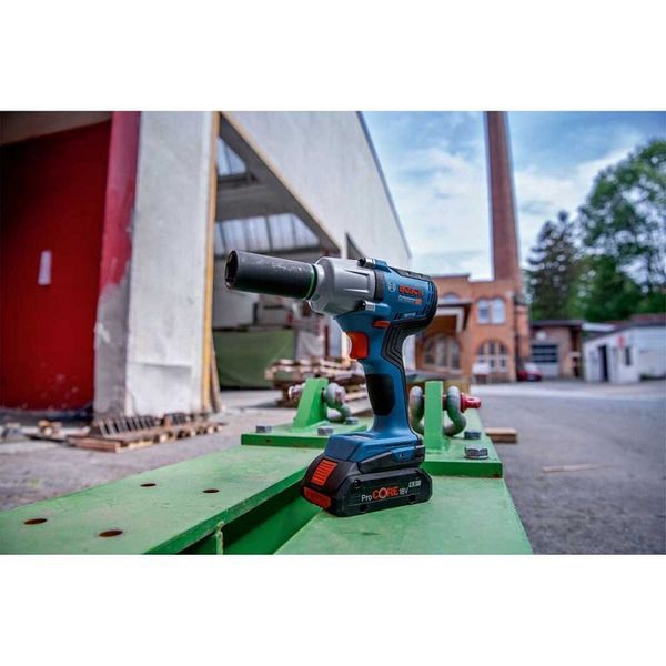Професійний акумуляторний ударний гайковерт Bosch Professional GDS 18V-450 HC : без АКБ, 450 Hm, 2300 об/хв, 3300 уд/хв 06019K4000 фото