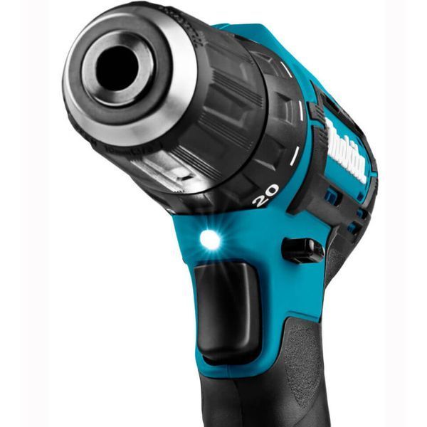 Шуруповерт аккумуляторный MAKITA DF333DWYE (2акум.12В 1.5Аг слайдер/зарядный/кейс) DF333DWYE фото