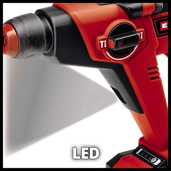 Мощный аккумуляторный перфоратор Einhell TE-HD 18/12 Li-Solo: 1.3 Дж, 18В (без аккума и зарядки) 4513970 фото