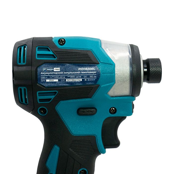 Аккумуляторный импульсный винт PROFI-TEC PID1820BL POWERLine : без АКБ, 180 Нм 006107 фото