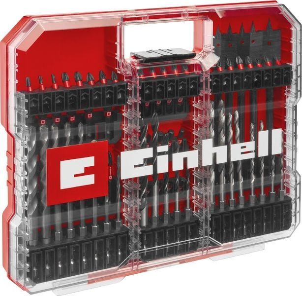 Професійний набір ударних біт і свердл einhell 95 шт XL-Box Einhell (108798) 108798 фото
