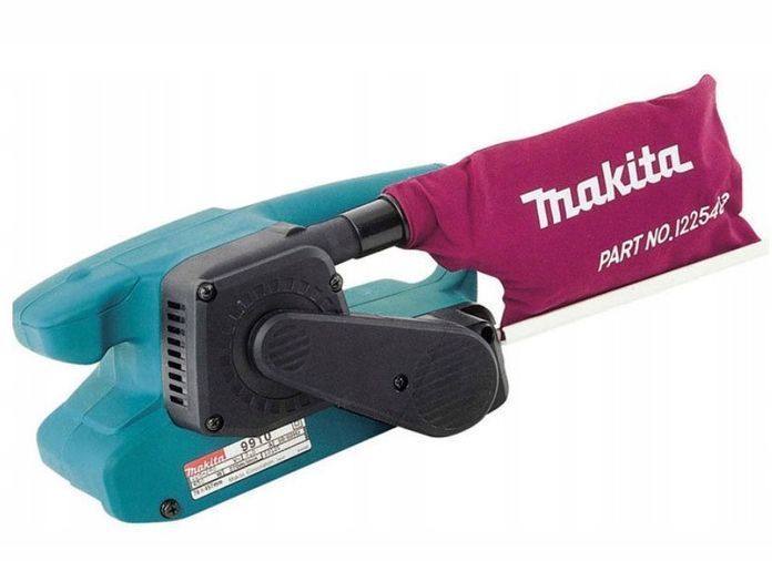 Ленточная шлифмашина Makita 9910: 650 Вт, 270 м/мин., размер ленты 76 x 457 мм 9910 фото