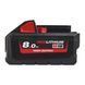 Акумулятор Li-Ion HIGH OUTPUT MILWAUKEE, M18 H8 8Аг (4932471070) 4932471070 фото 2