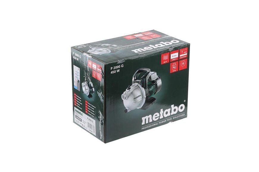 Поверхневий насос Metabo P 2000 G (600962000) 600962000 фото
