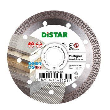Диск алмазний відрізний Distar Multigres 7D 1A1R 125x1,4/1,0x10x22,23 мм кераміка, плитка (11115494010) 11115494010 фото