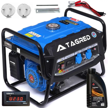 Бензиновый генератор с медной обмоткой TAGRED TA3500GHX (230 В) 3 кВт/3,5 кВт с AVR TA3500GHX фото