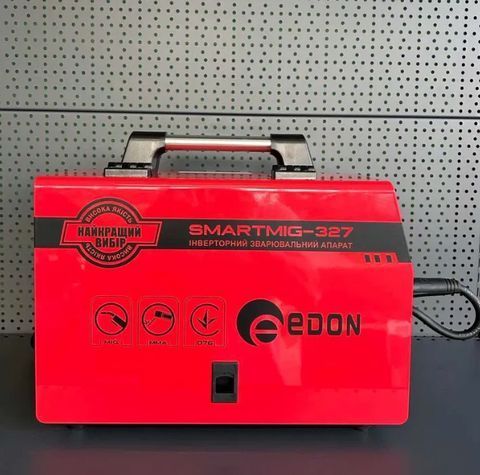 Напівавтомат зварювальний EDON SmartMIG-327 (2 в 1 MIG + MMA, 4.9 кВт - 327 ампер, єврорукав) SmartMIG-327 фото