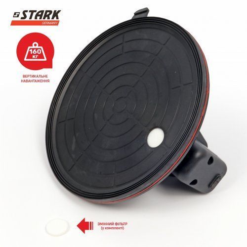 Якісна акумуляторна вакуумна присоска STARK VPE-200A 160 кг (180500022) 130347 фото