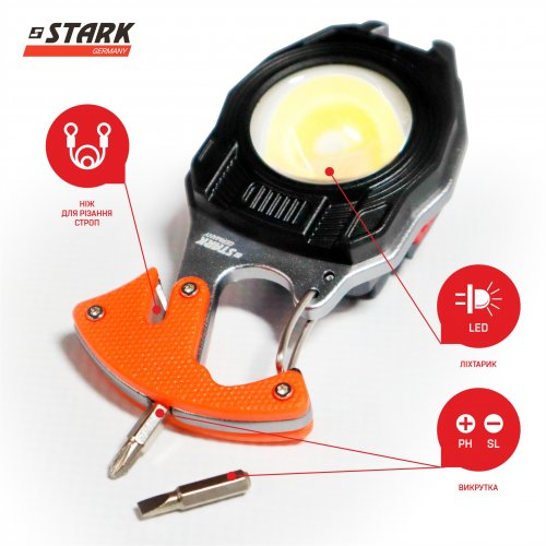 Качественный фонарь ручной LED STARK L-1-03 Li (243000103) 243000103 фото