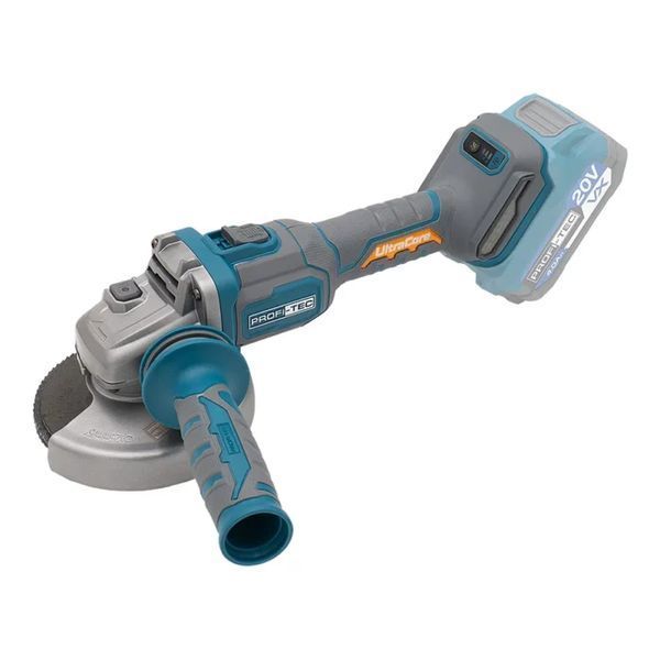 Аккумуляторная угловая шлифмашина PROFI-TEC PPGA203 UltraCore (20В 4а и зарядка) 007639 фото