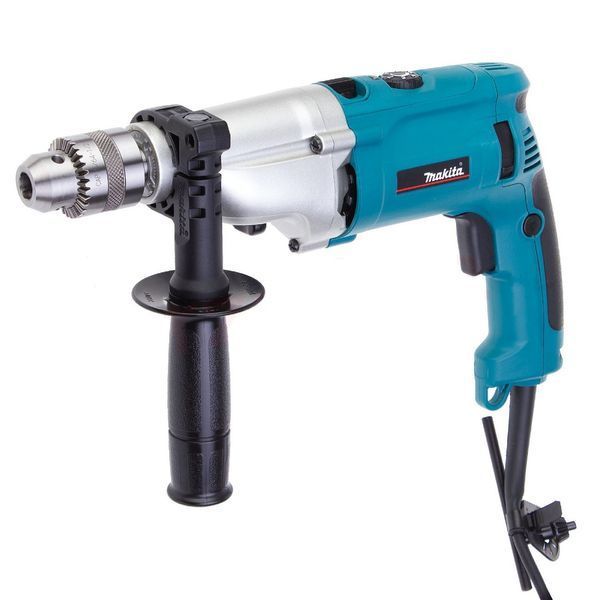 Профессиональная дрель электрическая ударная (электродриль) Makita&nbsp;HP2070: 1010 Вт, 1.5-13мм сверло HP2070 фото