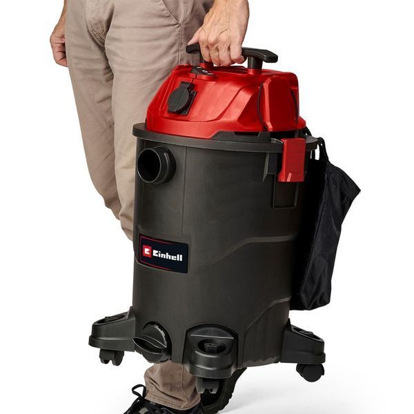 Мощный пылесос строительный Einhell TC-VC 1930 A : 190 мБар, 30л, 1500 Вт (2342490) 2342490 фото