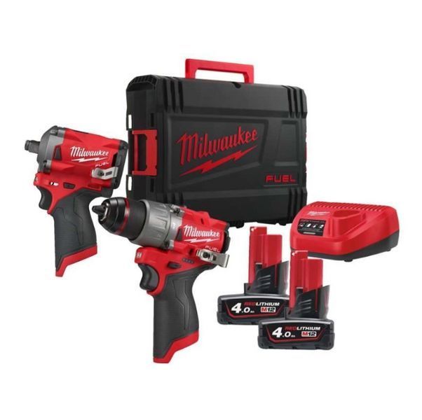 Профессиональный набор аккумуляторного инструмента Milwaukee M12 FPP2H2-402X 4933492512 фото