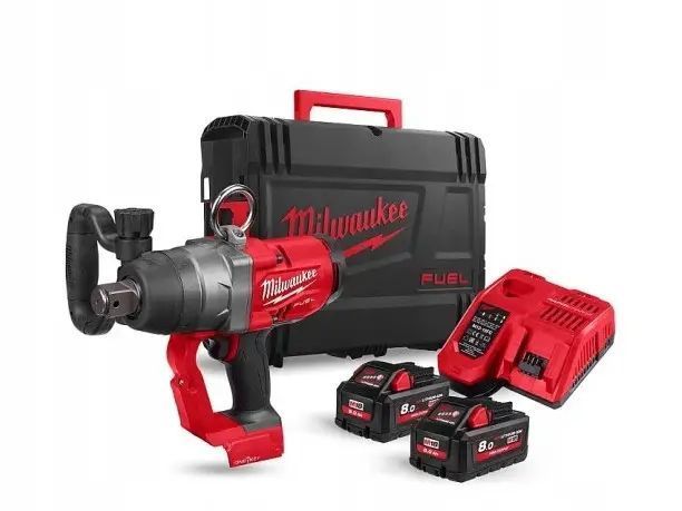Гайковерт высокомоментный 1" (2400 Нм) M18 FUEL с фиксацией кольцом ONE-KEY Milwaukee 4933459733 фото