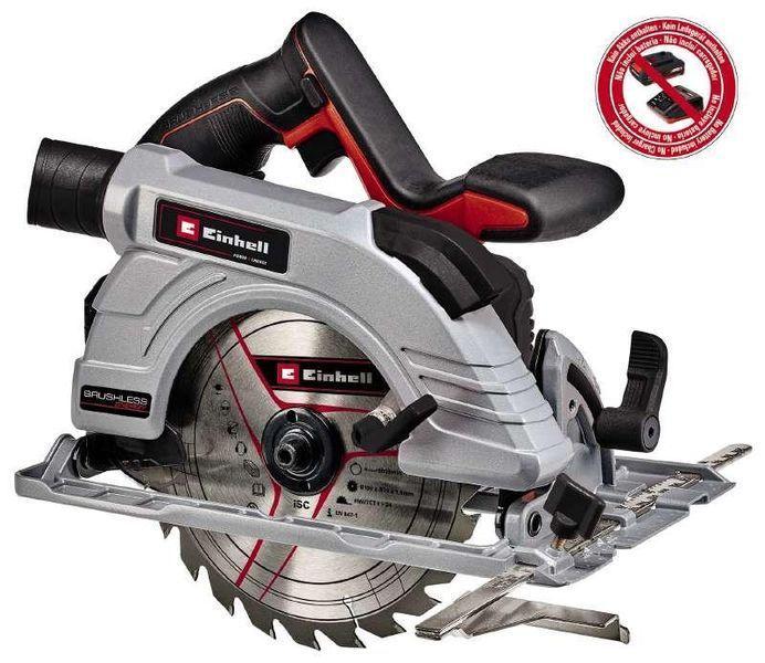 Пила циркулярная аккумуляторная Einhell TE-CS 18/190 Li-Solo New (4331210) 4331210 фото