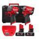 Профессиональный набор аккумуляторного инструмента Milwaukee M12 FPP2H2-402X 4933492512 фото 1