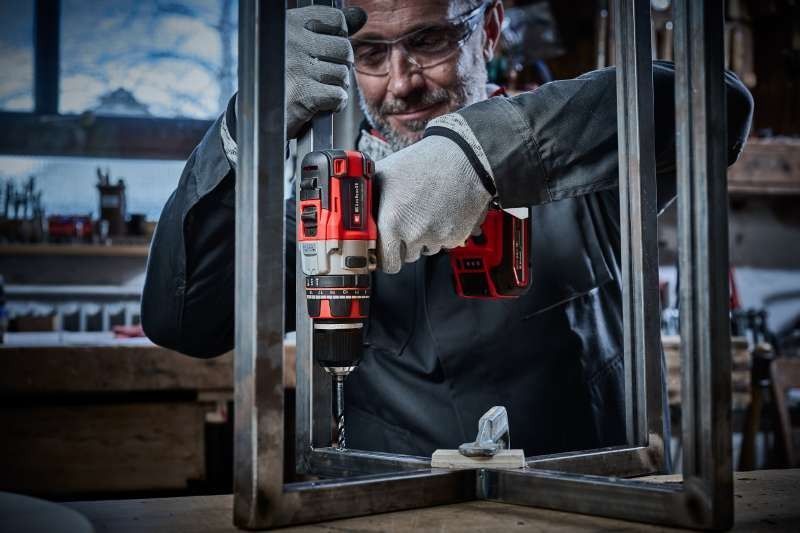 Професійний акумуляторний ударний шуруповерт безщітковий Einhell TP-CD 18/80 Li-i BL - Solo : з АКБ 18В 2.5 Ah 4514305 4512097 фото