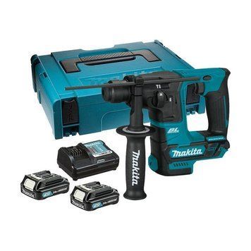 Професійний акумуляторний перфоратор Makita HR140DWAJ : 1.0 Дж, 10.8В (акум. 2шт 2ампера і зарядка) HR140DWAJ фото