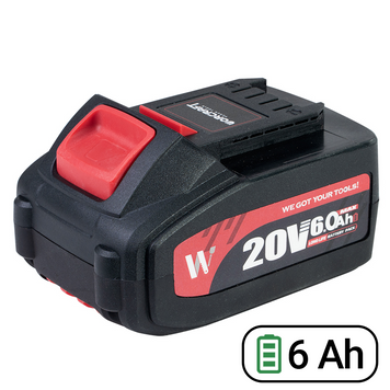 Акумуляторна батарея WORCRAFT CLB-20V-6.0D 13307 фото