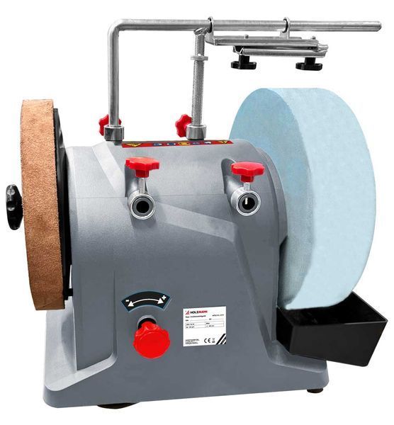 Станок для влажной и сухой заточки Holzmann NTS250S (Корундовый+Кожаный, плавное рег.оборотов) NTS250S_230V фото