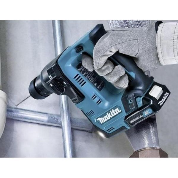 Профессиональный аккумуляторный перфоратор Makita HR140DWAJ : 1.0 Дж, 10.8В (акум. 2шт 2ам и зарядка) HR140DWAJ фото