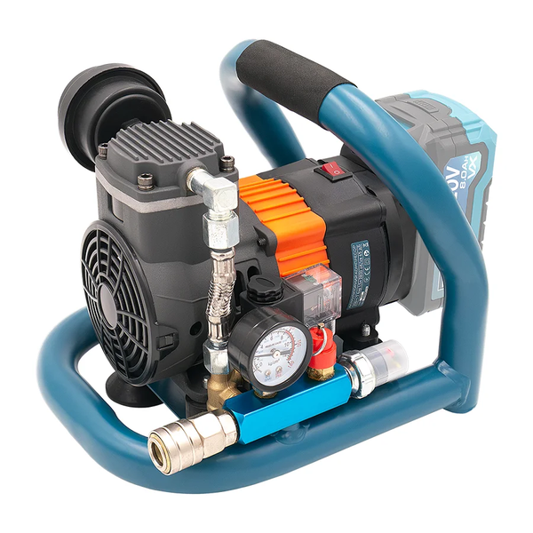 Акумуляторний компресор до 7 бар PROFI-TEC PAC0715 UltraCore (1&times;акум (8.0 Аr), зарядне) 008276 фото