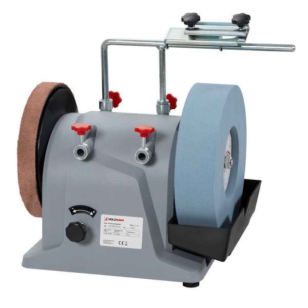 Станок для влажной и сухой заточки Holzmann NTS250S (Корундовый+Кожаный, плавное рег.оборотов) NTS250S_230V фото